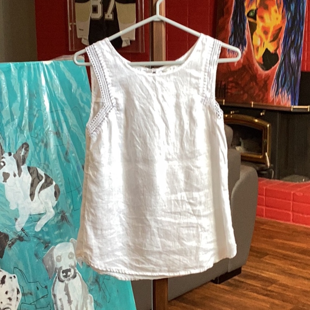 Part Two linen top.